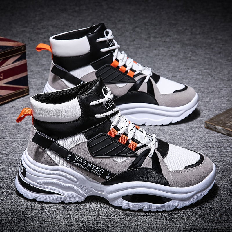 Men's High Top Shoes for Autumn