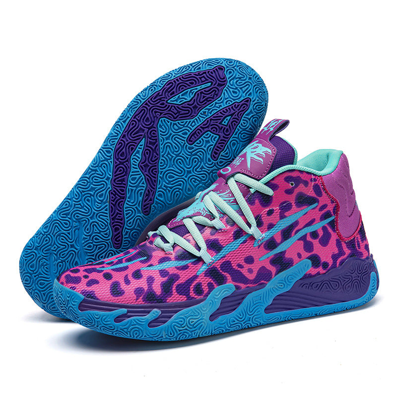 High-Top Basketball Shoes for Men and Women, Durable