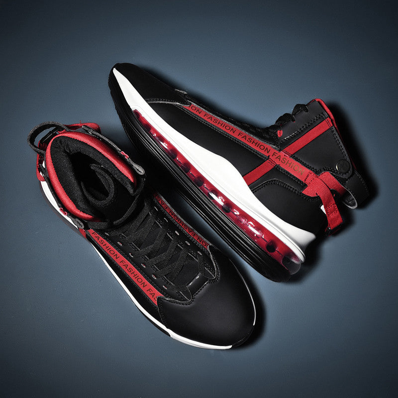 Classic High-Top Air Cushion Basketball Shoes for Men