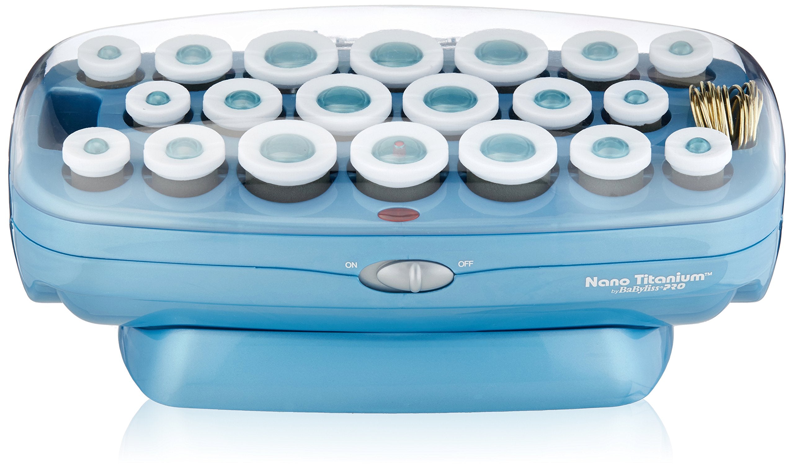 BaBylissPRO Hot Rollers For All Hair Lengths Nano Titanium Hair Styling Tools & Appliances 20 Count (Pack of 1) BABNTCHV21