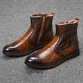 Retro Plus Velvet Warm High-Top Shoes for Men