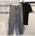 Trendy All-Match Drape Men's Cropped Pants