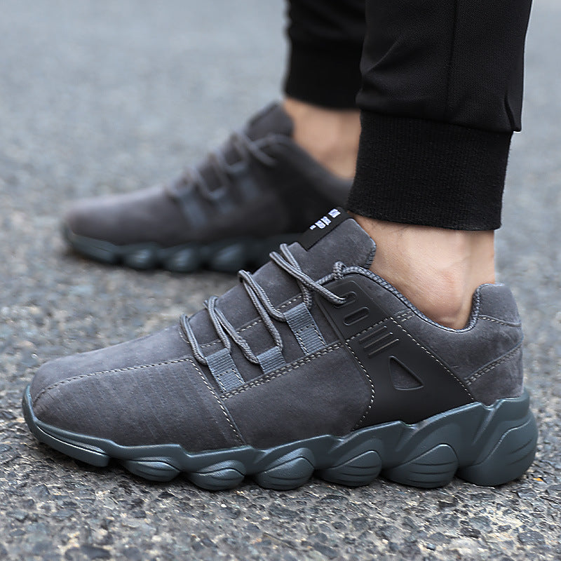 Breathable Velour Running Shoes for Men