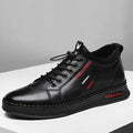 Men's Casual Leather Shoes - British Trend All-Match
