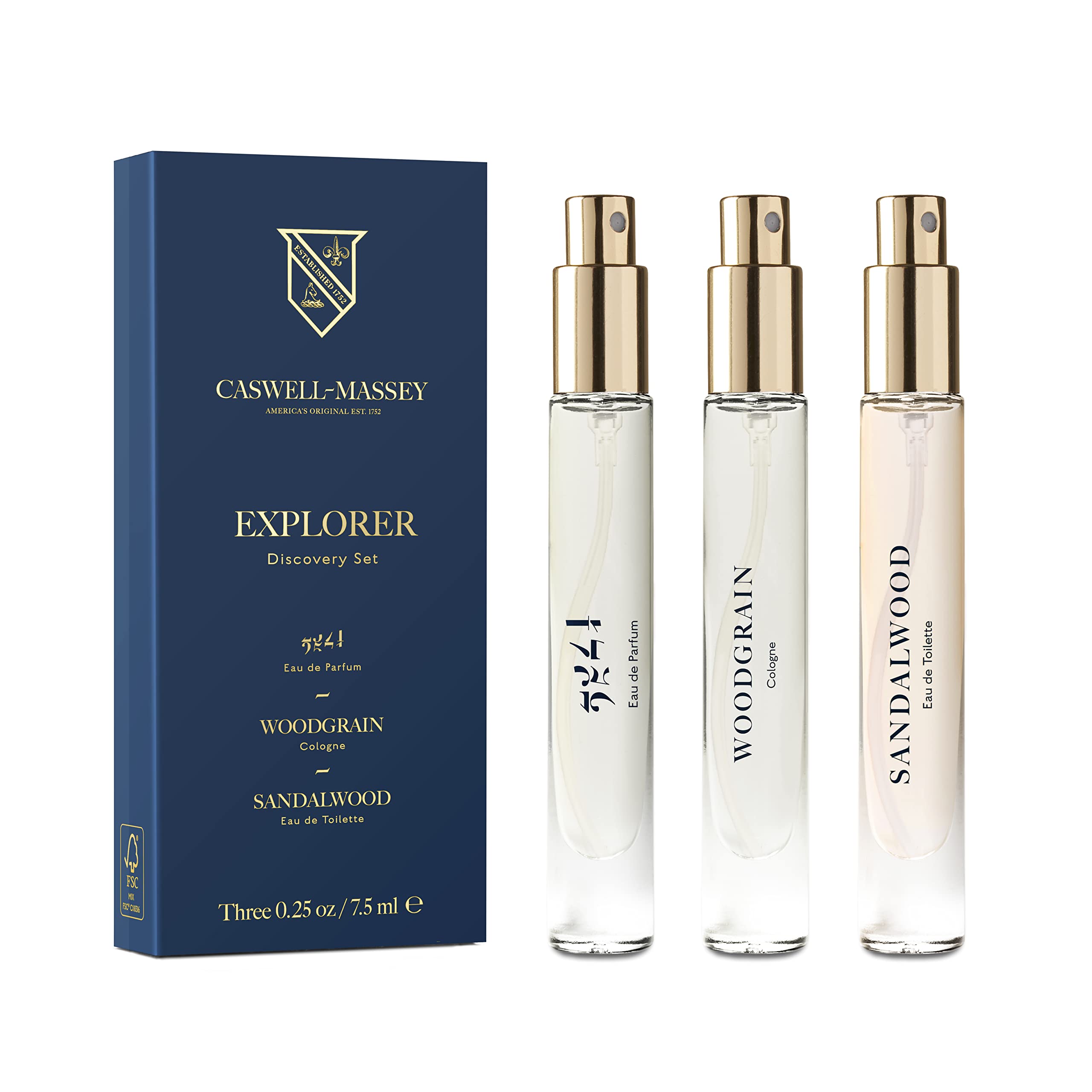Caswell-Massey Explorer Cologne Discovery Set