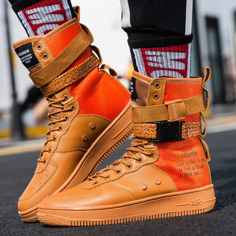 Fashion Couple Casual High Top Board Shoes for Men