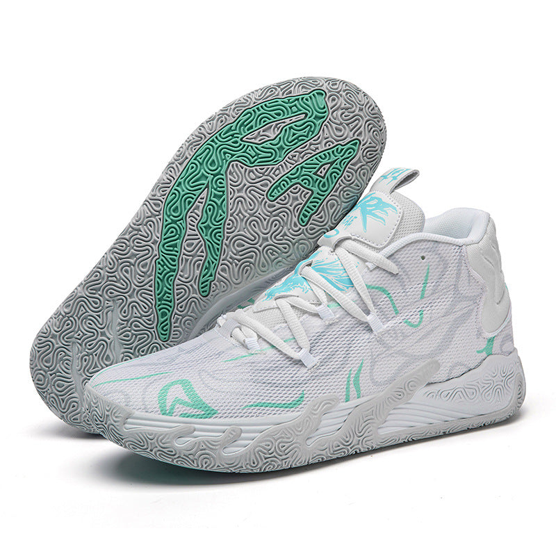 High-Top Basketball Shoes for Men and Women, Durable
