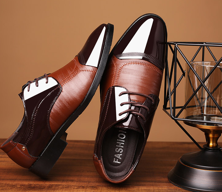 Men's Leather Dress Shoes in Large Sizes