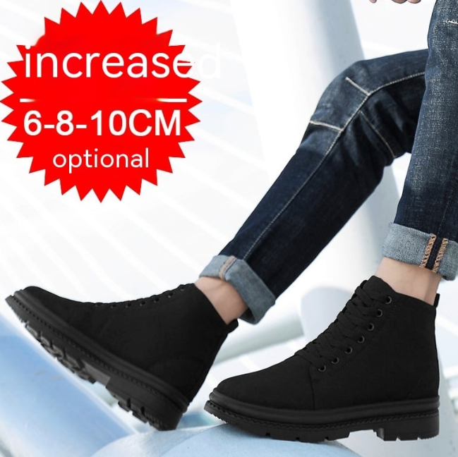High-top Canvas Shoes