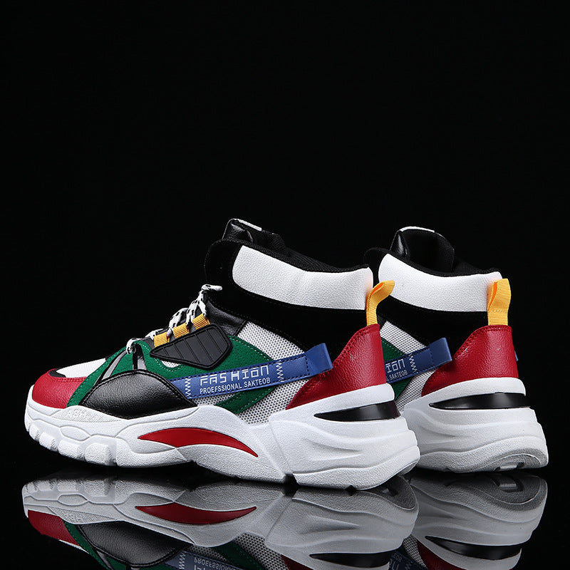 Men's High-Top Athletic Shoes for Fall Running