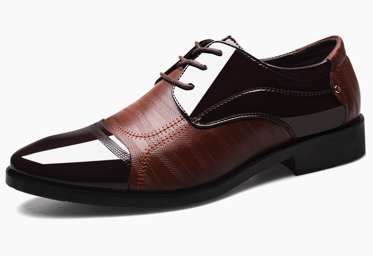 Men's Leather Dress Shoes in Large Sizes
