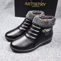 Thick Warm High-Top Shoes for Seniors