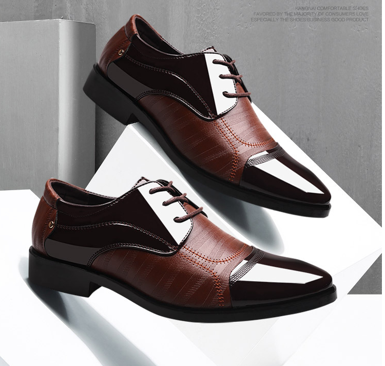 Men's Leather Dress Shoes in Large Sizes