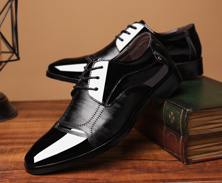 Men's Leather Dress Shoes in Large Sizes