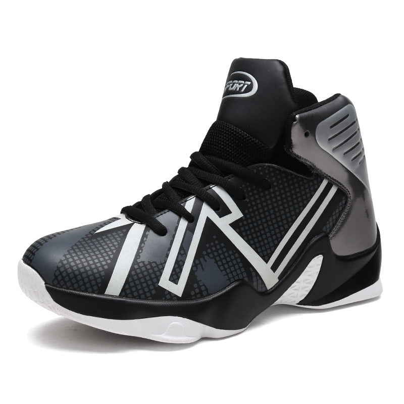 High-Top Basketball Shoes for Men in Large Sizes