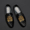 Men's Suede Loafers - Model 1513, Large Sizes
