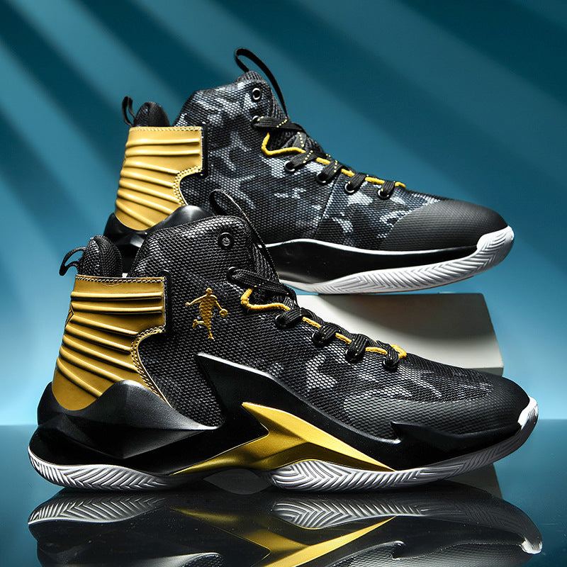Summer High-Top Mesh Basketball Shoes for Students