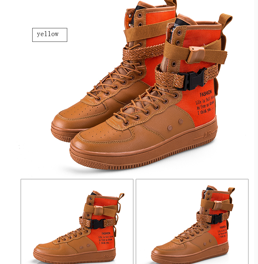 Fashion Couple Casual High Top Board Shoes for Men