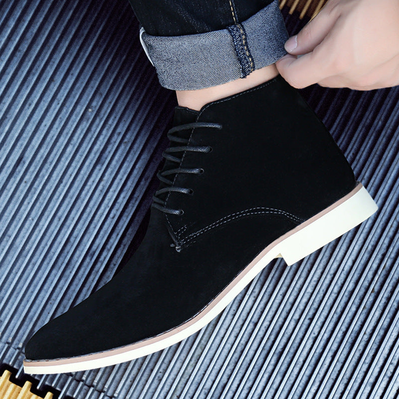 2019 Men's High-Top Martin Boots in Large Sizes