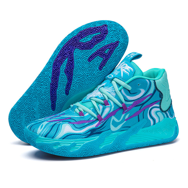High-Top Basketball Shoes for Men and Women, Durable