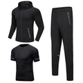 Three-Piece Running Suit for Active Lifestyle