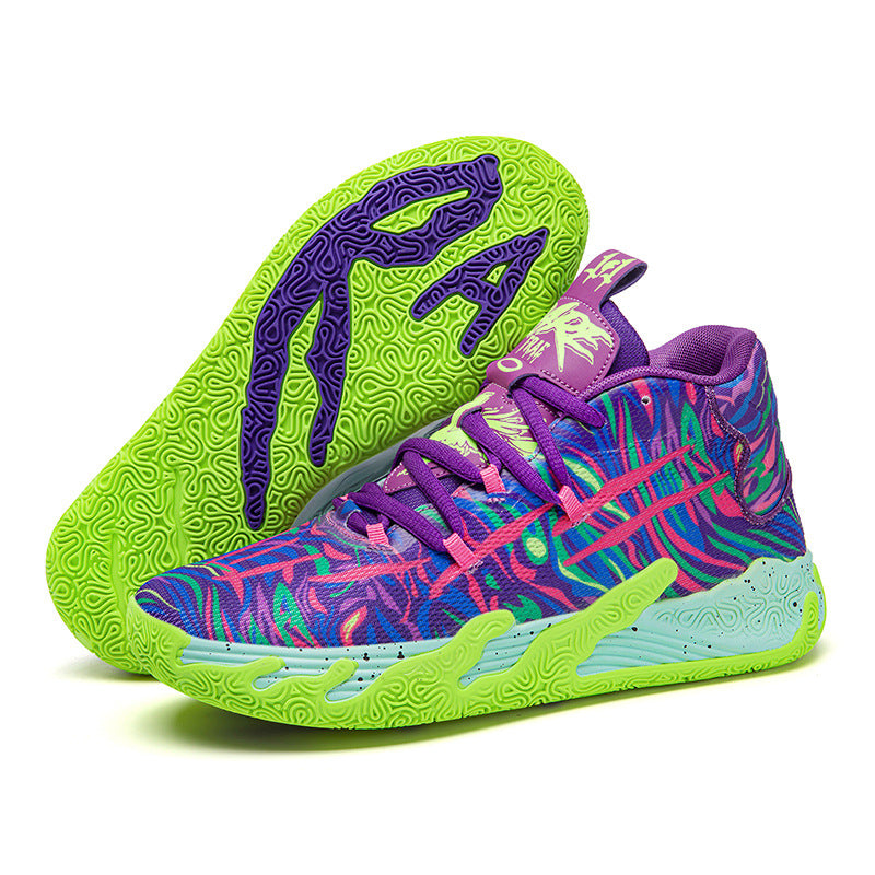 High-Top Basketball Shoes for Men and Women, Durable