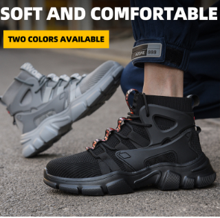 Men's High-Top Safety Shoes