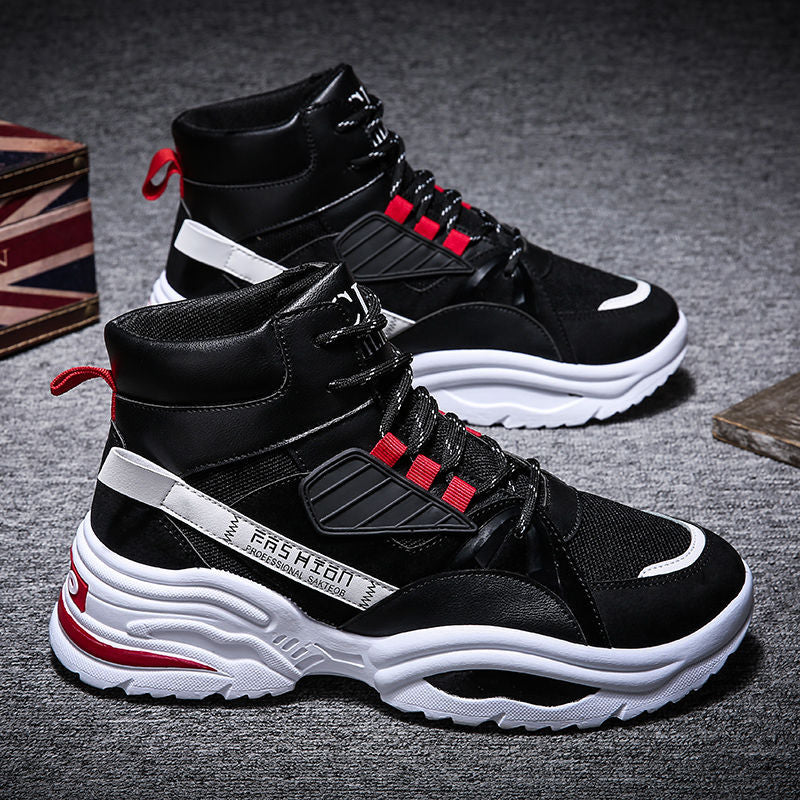 Men's High Top Shoes for Autumn