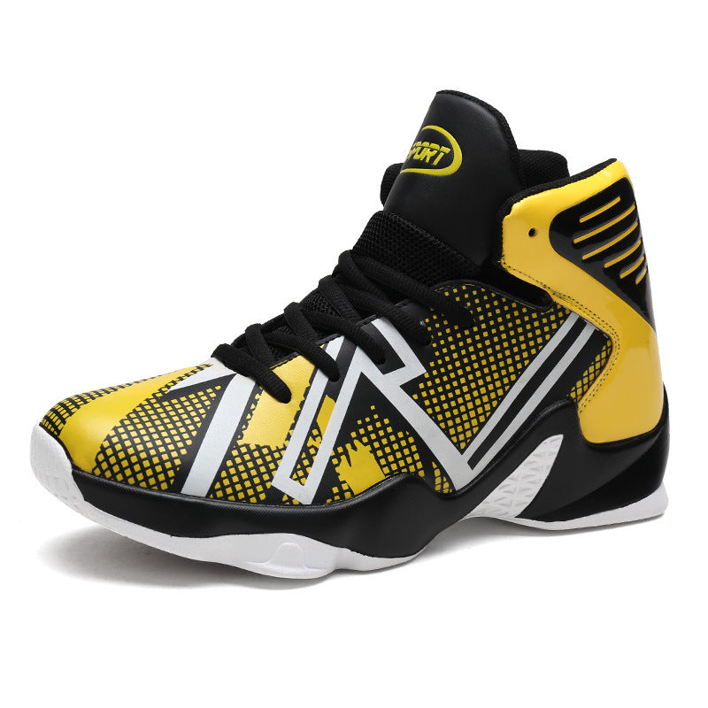 High-Top Basketball Shoes for Men in Large Sizes