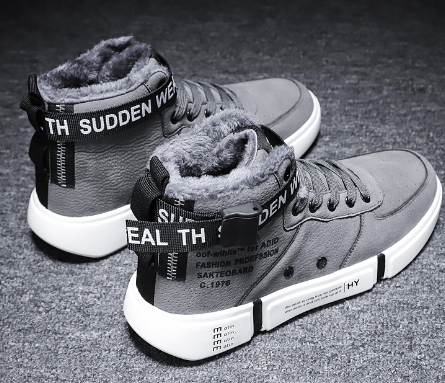 Korean Style Casual All-Match Cotton Shoes