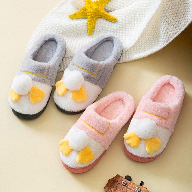 Couples Plush Fur Slippers