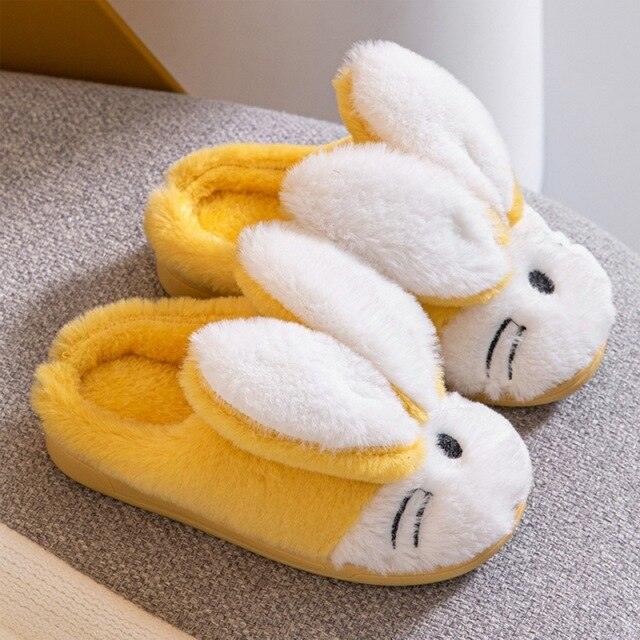 Couples Plush Fur Slippers