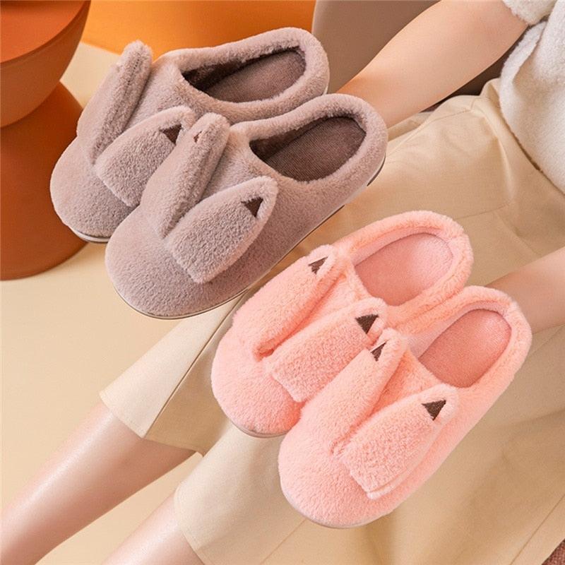Couples Plush Fur Slippers