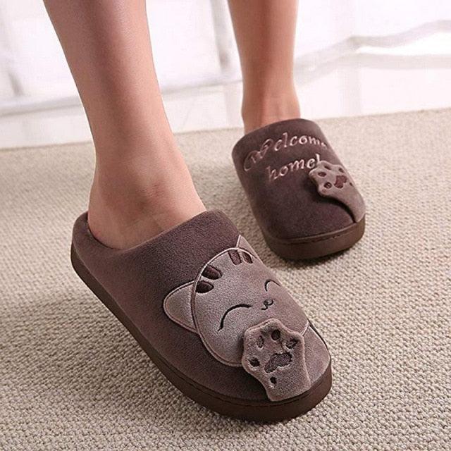 Couples Plush Fur Slippers