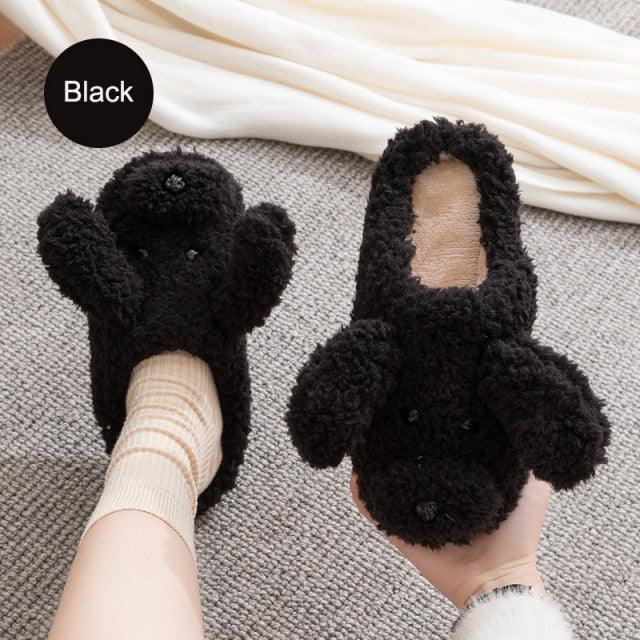 Couples Plush Fur Slippers