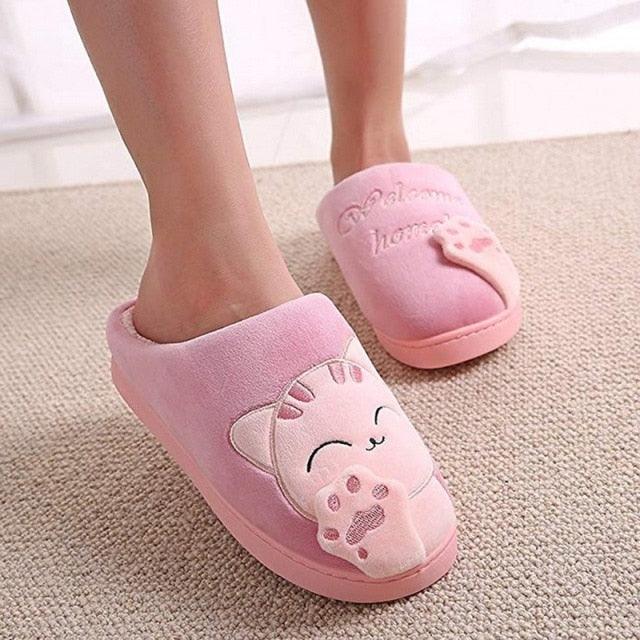 Couples Plush Fur Slippers