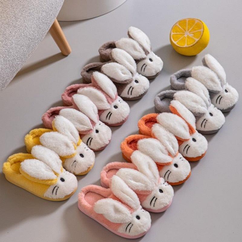 Couples Plush Fur Slippers