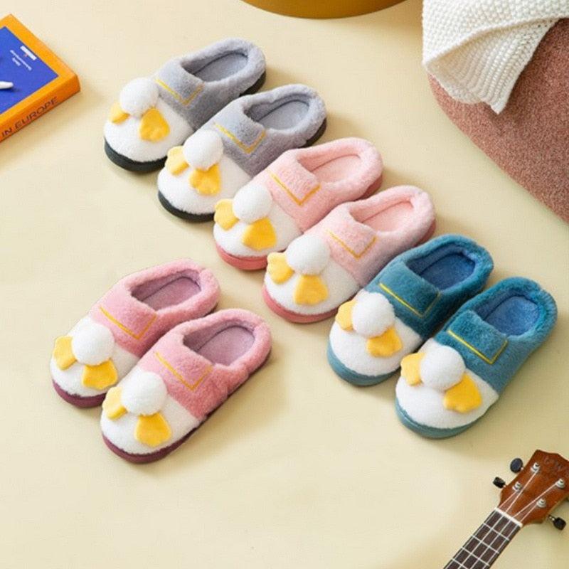 Couples Plush Fur Slippers