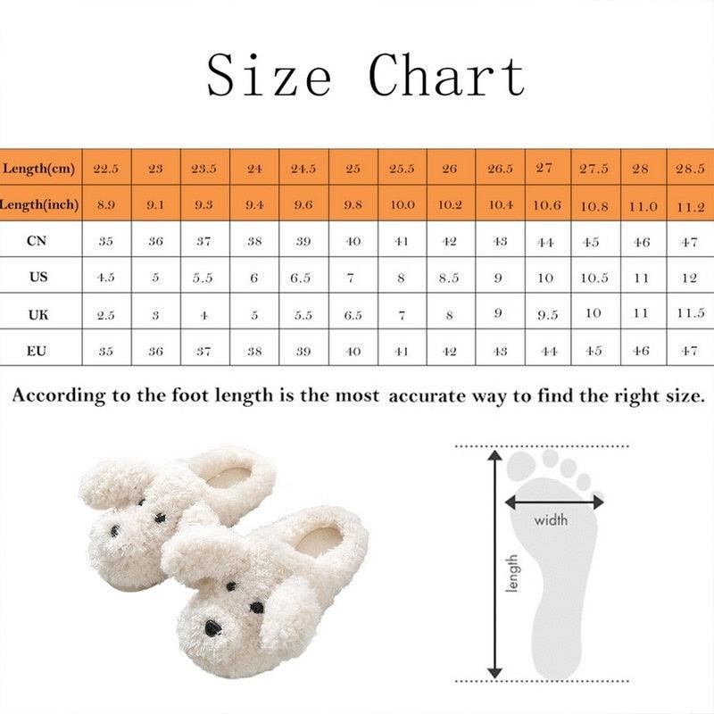 Couples Plush Fur Slippers