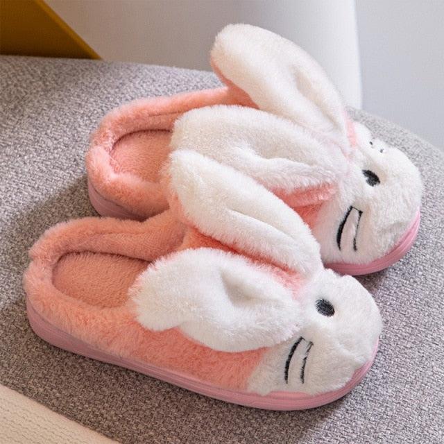 Couples Plush Fur Slippers