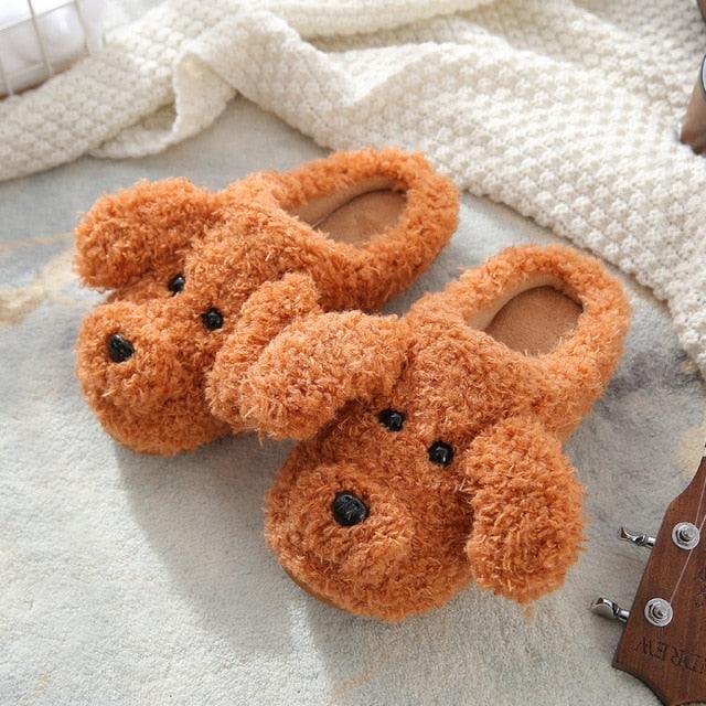 Couples Plush Fur Slippers