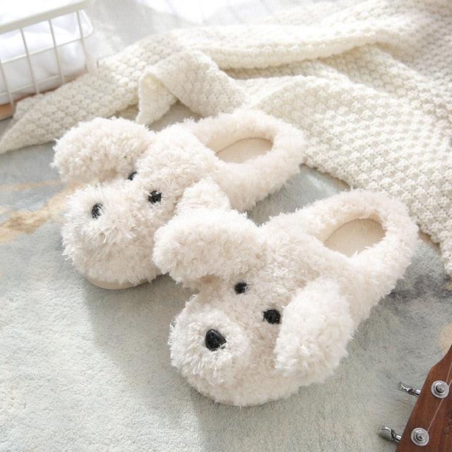 Couples Plush Fur Slippers