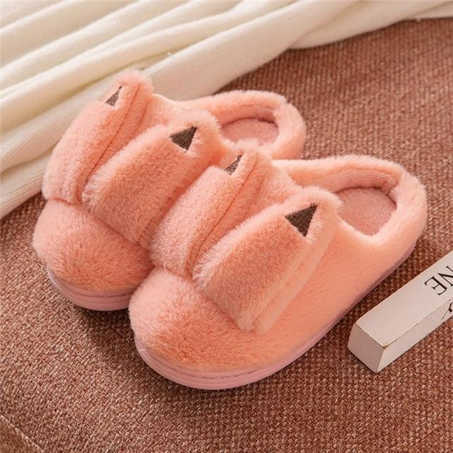 Couples Plush Fur Slippers