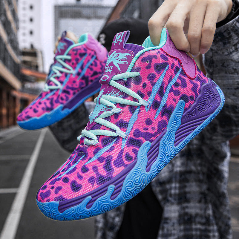 High-Top Basketball Shoes for Men and Women, Durable