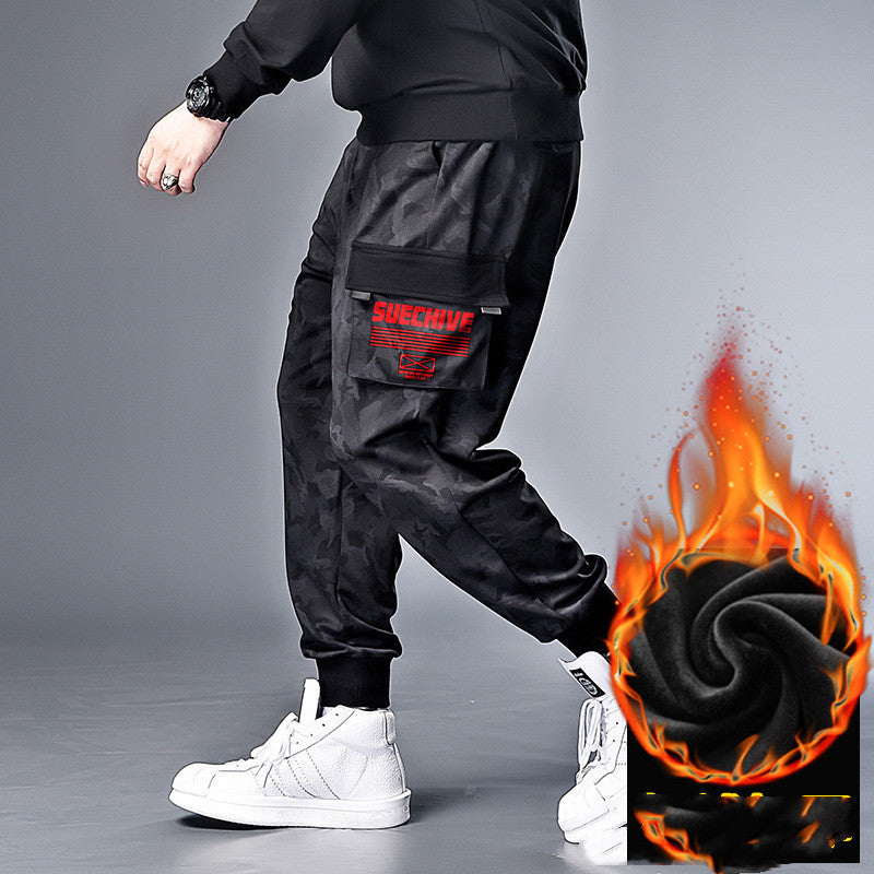 Men's Loose Sports Pants for Plus Sizes