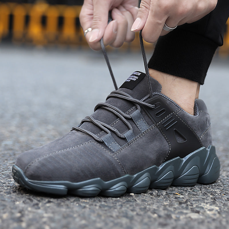 Breathable Velour Running Shoes for Men