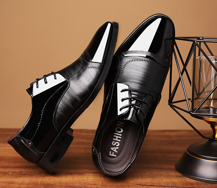 Men's Leather Dress Shoes in Large Sizes