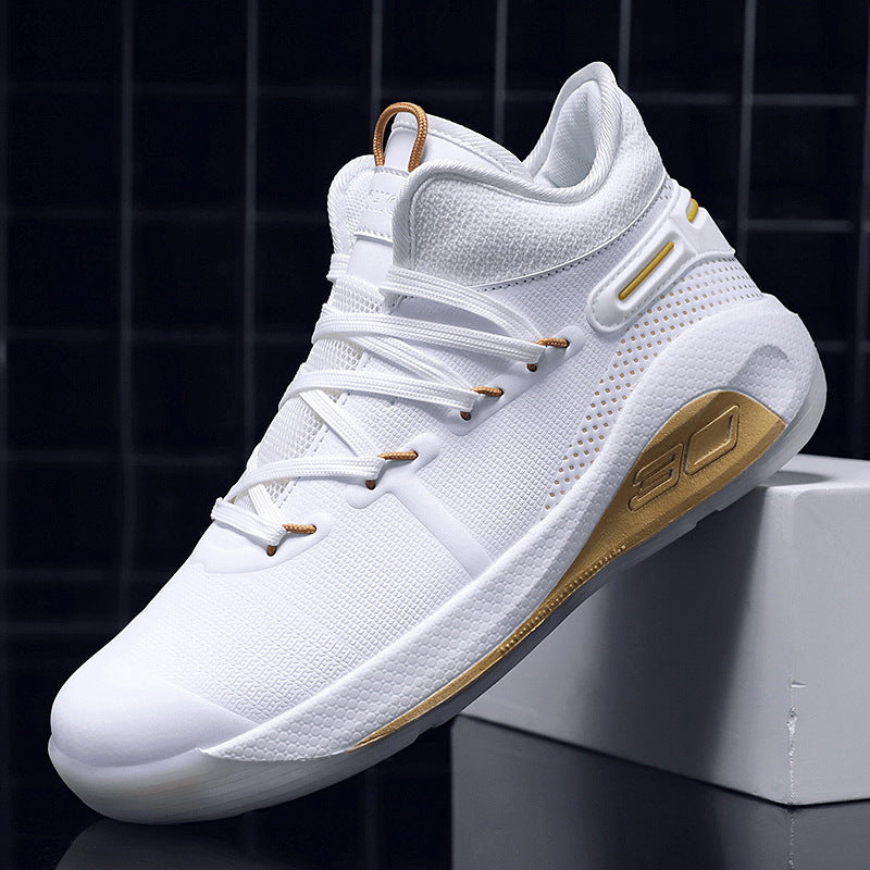 New High-Top Basketball Shoes for Couples (Men's Size)