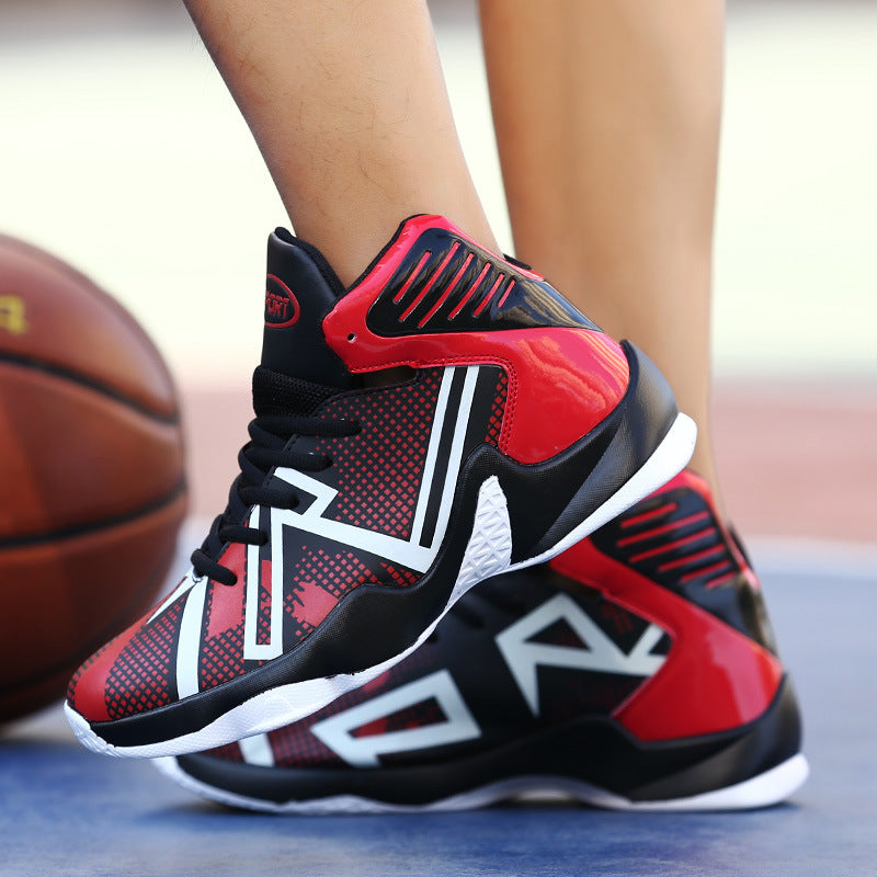 High-Top Basketball Shoes for Men in Large Sizes