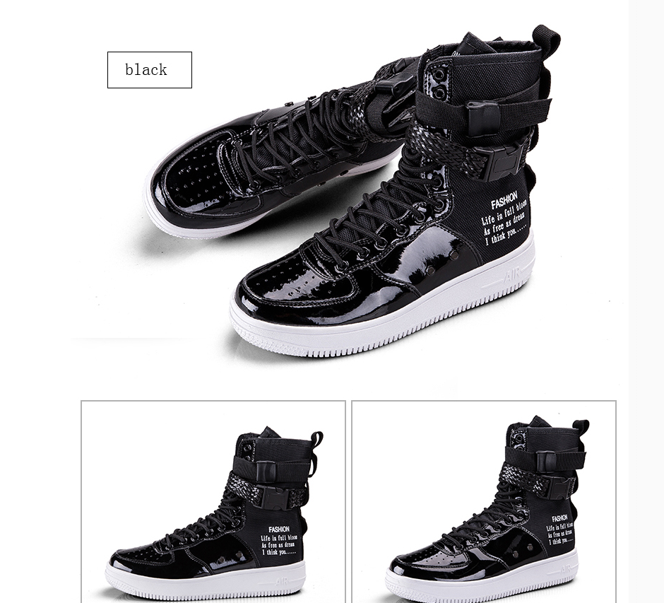 Fashion Couple Casual High Top Board Shoes for Men